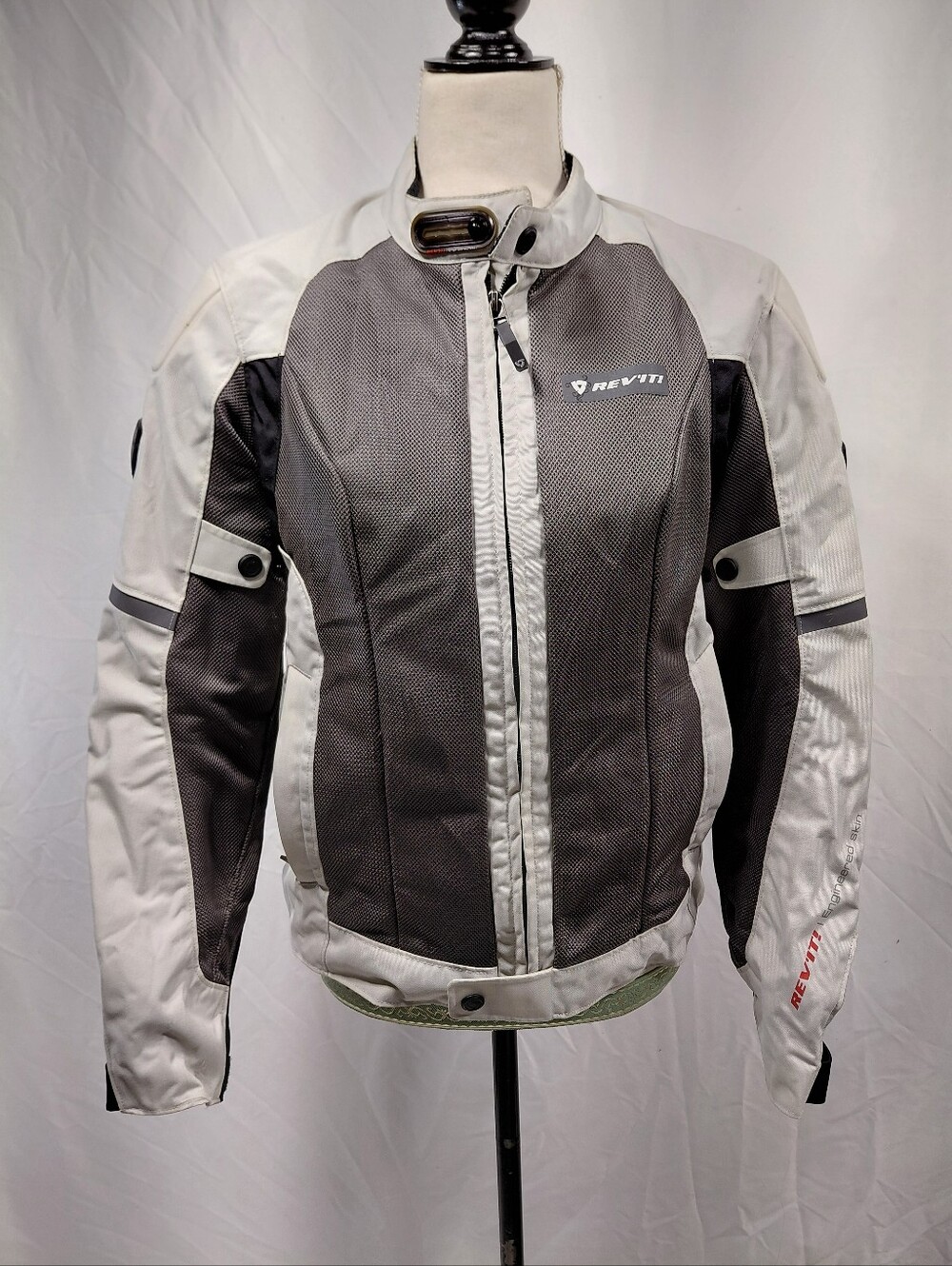 Rev'it! Grey Air Ladies Motorsport Jacket